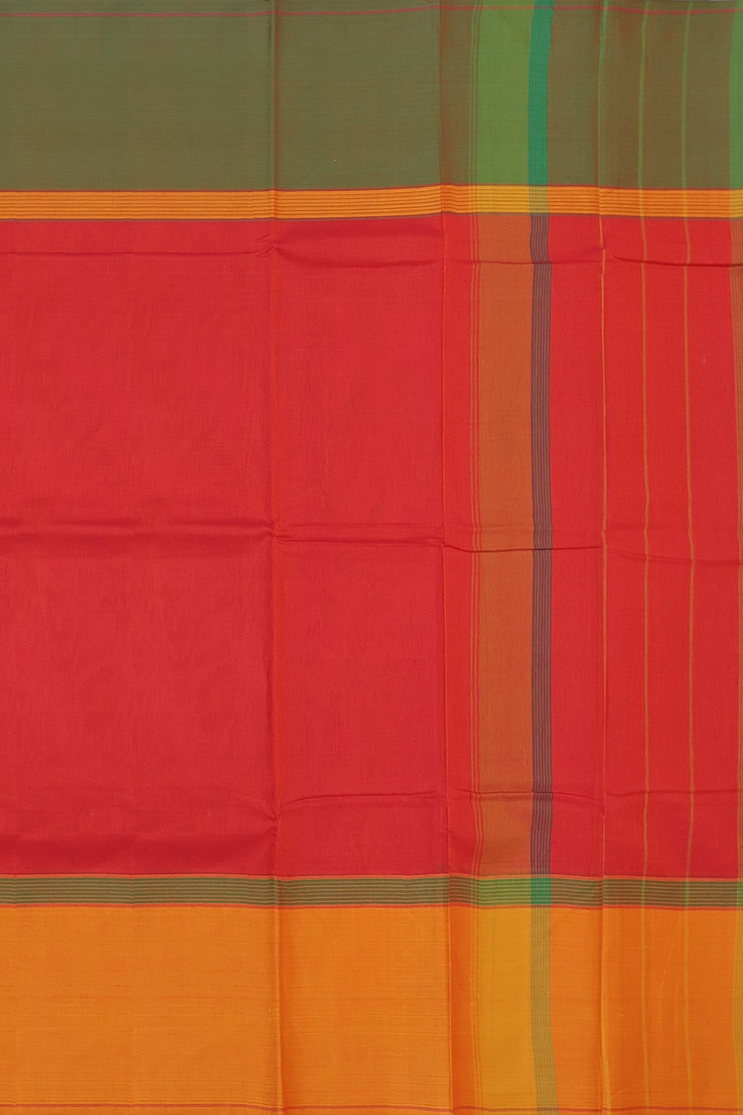 SENSAN Women’s Kanchi Cotton Saree with Blouse Piece [SKU:751]