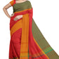 SENSAN Women’s Kanchi Cotton Saree with Blouse Piece [SKU:751]
