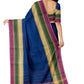 SENSAN Women’s Kanchi Cotton Saree with Blouse Piece [SKU:752]