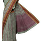 SENSAN Women’s Handloom Kanchi Cotton Saree with Blouse Piece [SKU:754]