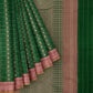 SENSAN Women’s Handloom Kanchi Cotton Saree with Blouse Piece [SKU:754]