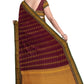 SENSAN Women’s Handloom Kanchi Cotton Saree with Blouse Piece [SKU:754]