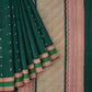 SENSAN Women’s Handloom Kanchi Cotton Saree with Blouse Piece [SKU:758]