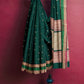 SENSAN Women’s Handloom Kanchi Cotton Saree with Blouse Piece [SKU:758]