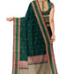SENSAN Women’s Handloom Kanchi Cotton Saree with Blouse Piece [SKU:758]