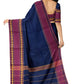 SENSAN Women’s Kanchi Cotton Saree with Blouse Piece [SKU:772]