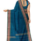 SENSAN Women’s  Kanchi Cotton Saree with Blouse Piece [SKU:780]