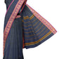 SENSAN Women’s  Kanchi Cotton Saree with Blouse Piece [SKU:784]