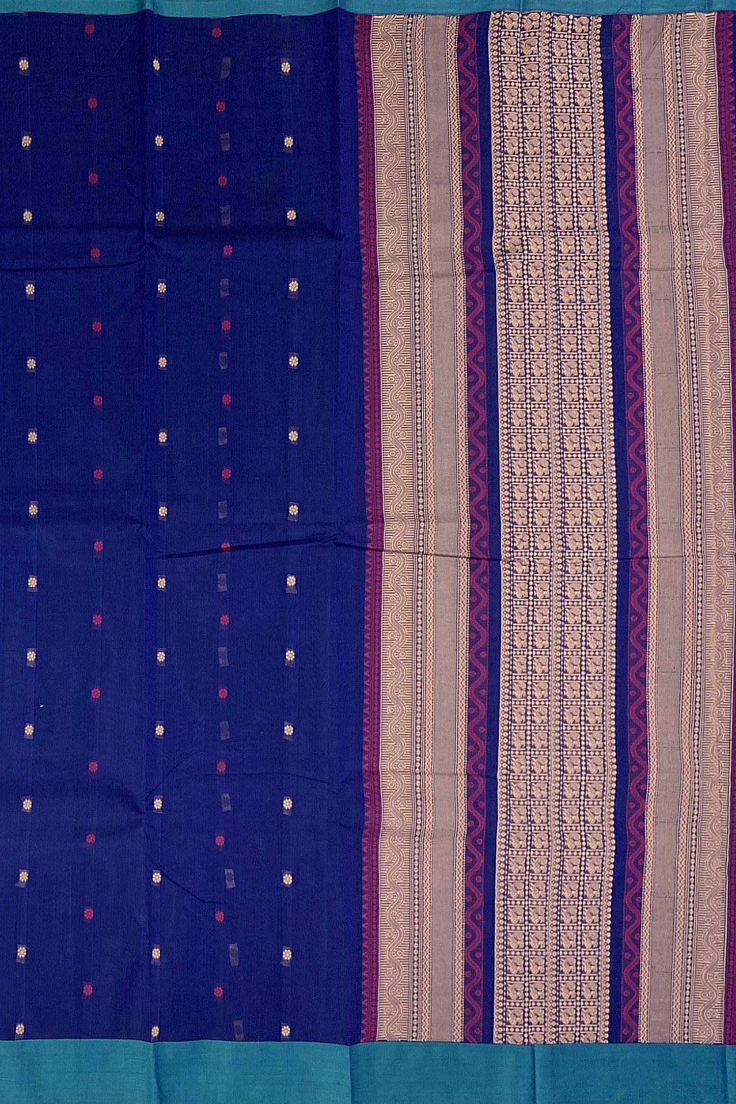 SENSAN Women’s Kanchi Cotton Saree with Blouse Piece [SKU:790]