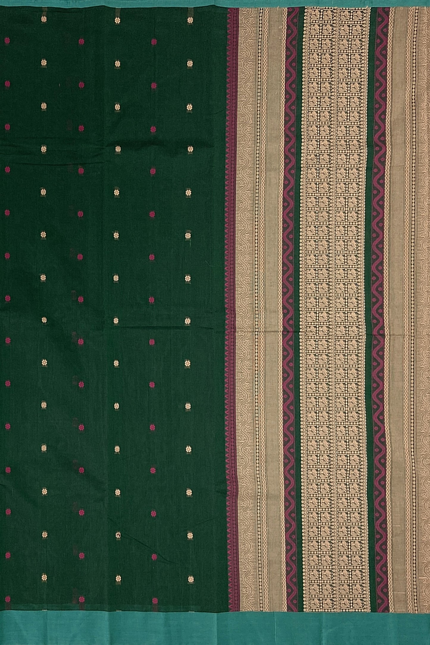 SENSAN Women’s Kanchi Cotton Saree with Blouse Piece [SKU:790]