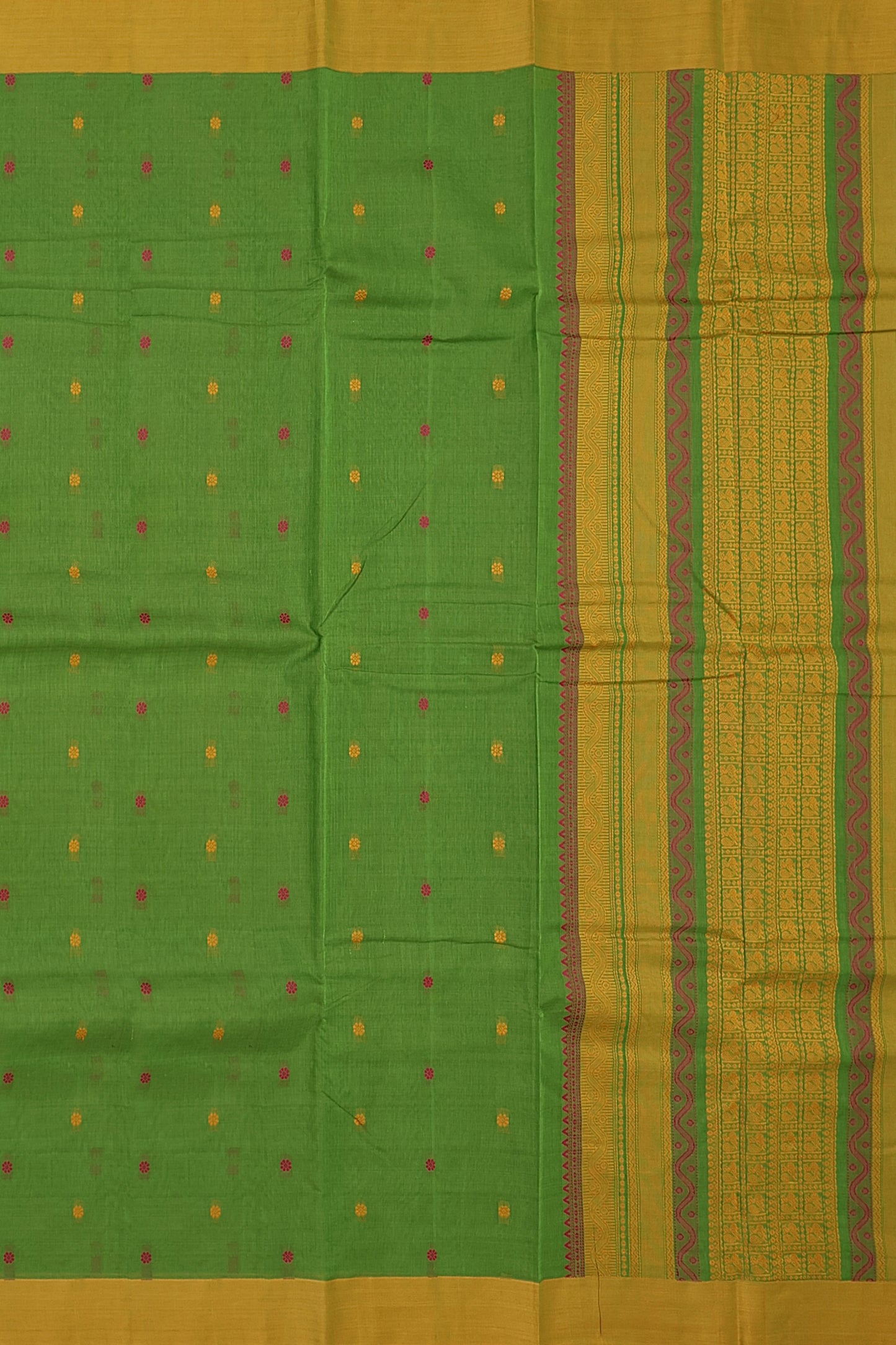 SENSAN Women’s Kanchi Cotton Saree with Blouse Piece [SKU:790]