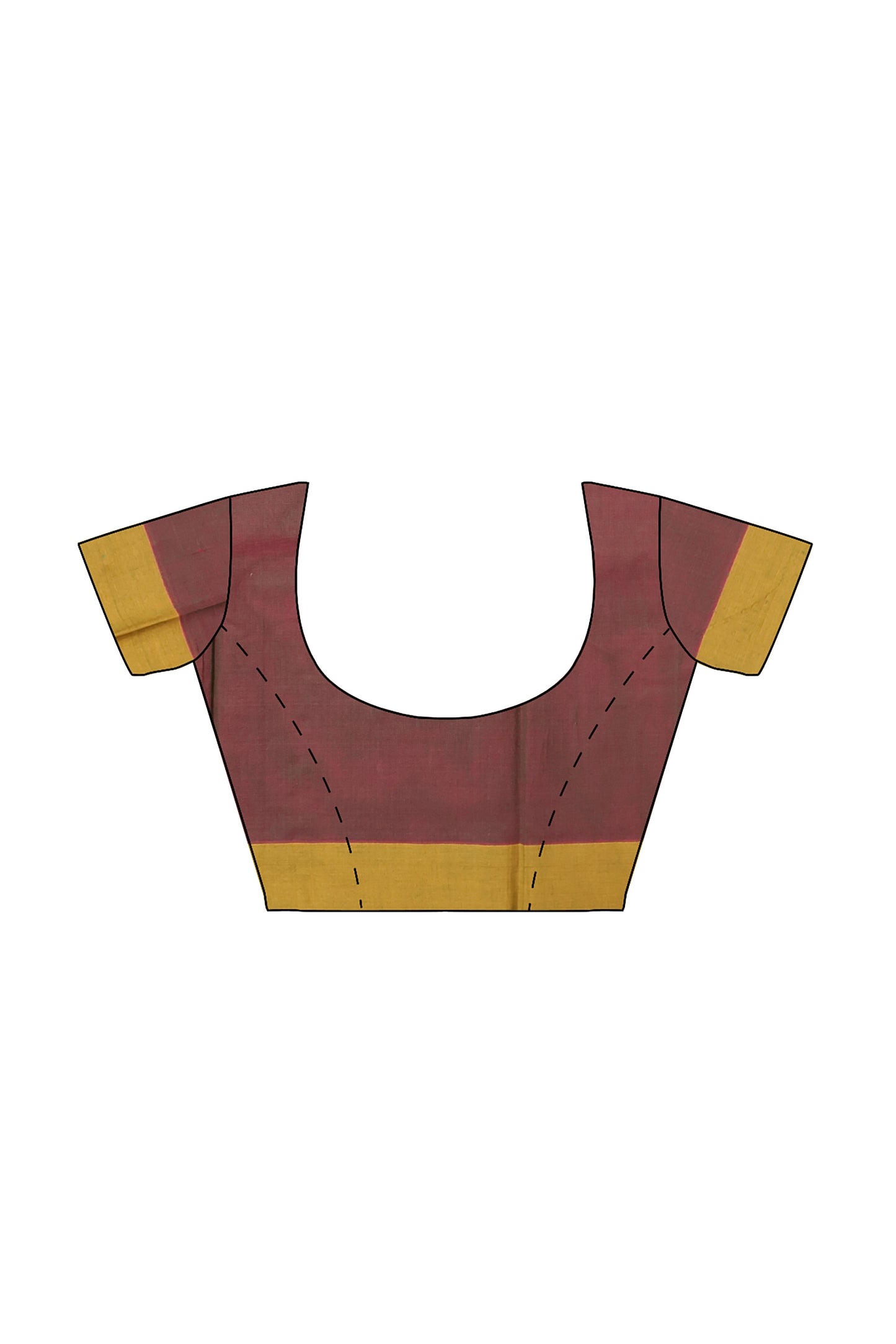 SENSAN Women’s Kanchi Cotton Saree with Blouse Piece [SKU:790]