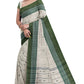 SENSAN Women’s Handloom Chettinad Cotton Saree without Blouse Piece [SKU:4012]