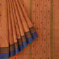 SENSAN Women’s Handloom Chettinad Cotton Saree without Blouse Piece [SKU:4012]