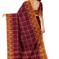 SENSAN Women’s Handloom Chettinad Cotton Saree without Blouse Piece [SKU:4111]