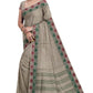 SENSAN Women’s Handloom Chettinad Cotton Saree without Blouse Piece [SKU:4112]