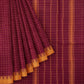SENSAN Women’s Handloom Chettinad Cotton Saree without Blouse Piece [SKU:4113]