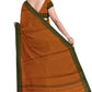 SENSAN Women’s Handloom Chettinad Cotton Saree without Blouse Piece [SKU:4113]