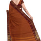 SENSAN Women’s Handloom Chettinad Cotton Saree without Blouse Piece [SKU:4117]