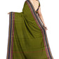 SENSAN Women’s Handloom Chettinad Cotton Saree without Blouse Piece [SKU:4119]