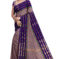 SENSAN Women’s Handloom Chettinad Cotton Saree with Blouse Piece [SKU:4300]