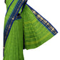 SENSAN Women’s Handloom Chettinad Cotton Saree with Blouse Piece [SKU:4310]