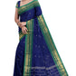 SENSAN Women’s Handloom Chettinad Cotton Saree with Blouse Piece [SKU:4310]