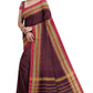 SENSAN Women’s Handloom Chettinad Cotton Saree with Blouse Piece [SKU:4311]