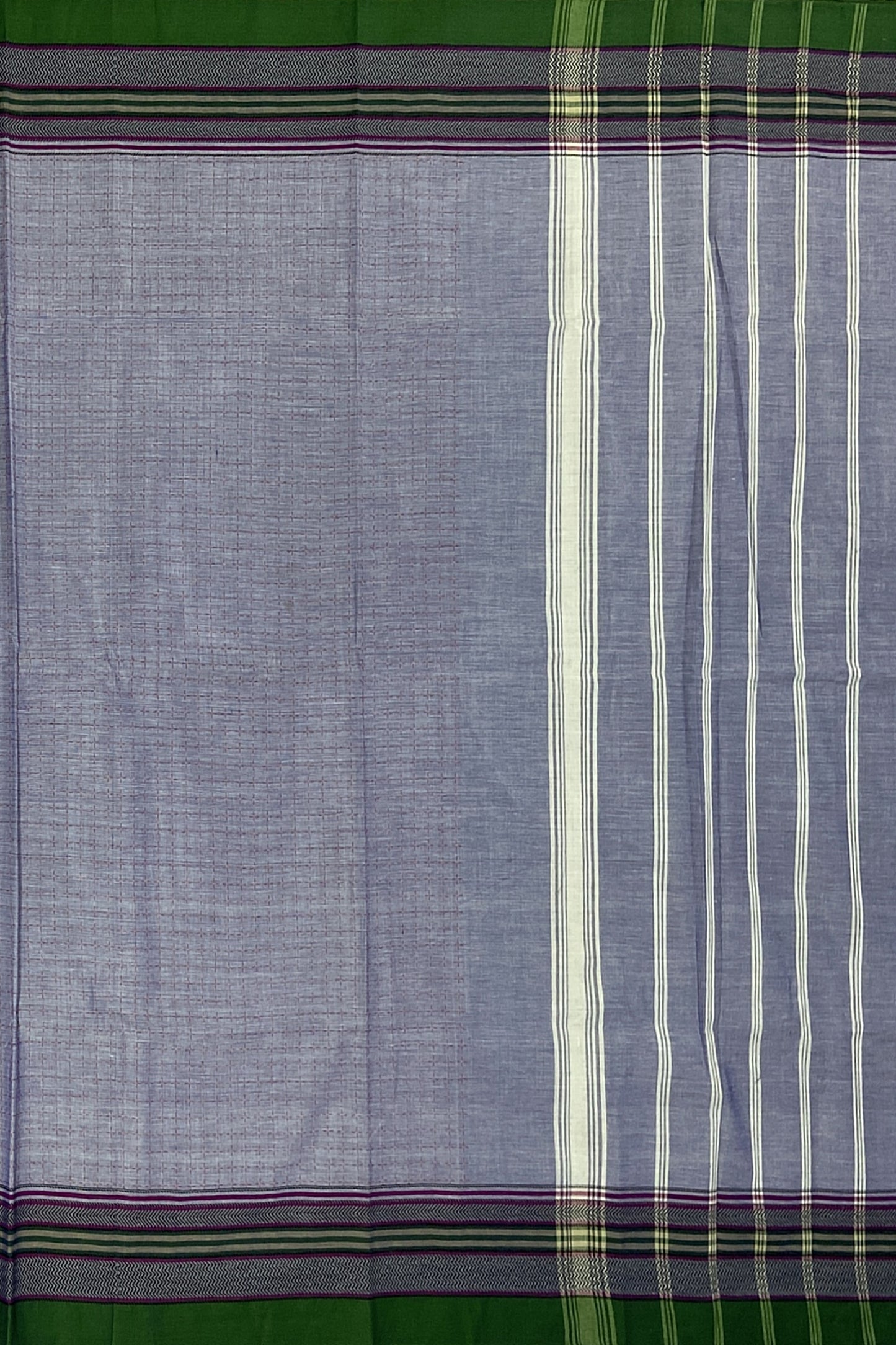 SENSAN Women’s Handloom Chettinad Cotton Saree with Blouse Piece [SKU:4311]