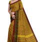 SENSAN Women’s Handloom Chettinad Cotton Saree with Blouse Piece [SKU:4314]