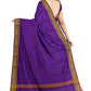 SENSAN Women’s Handloom Kanchi Cotton Saree with Blouse Piece [SKU:520]
