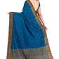 SENSAN Women’s Handloom Kanchi Cotton Saree with Blouse Piece [SKU:748.1]