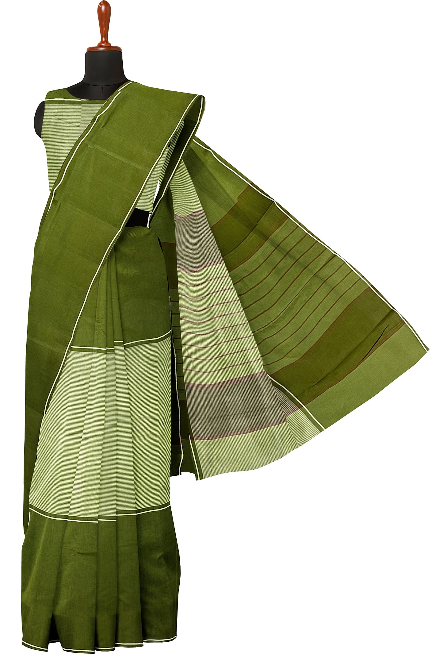 SENSAN Women’s Kanchi Cotton Saree with Blouse Piece [SKU:750]