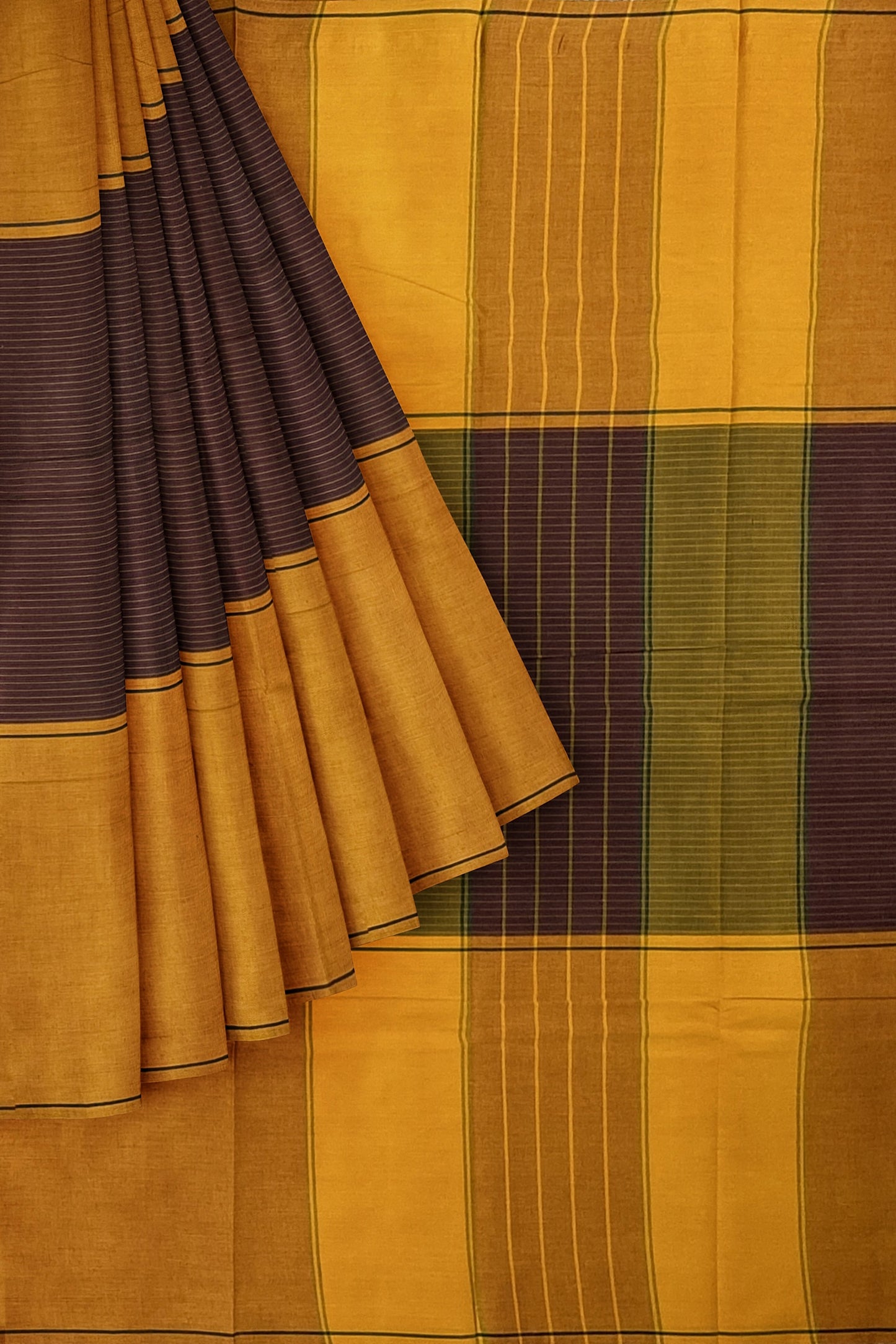 SENSAN Women’s Kanchi Cotton Saree with Blouse Piece [SKU:750]