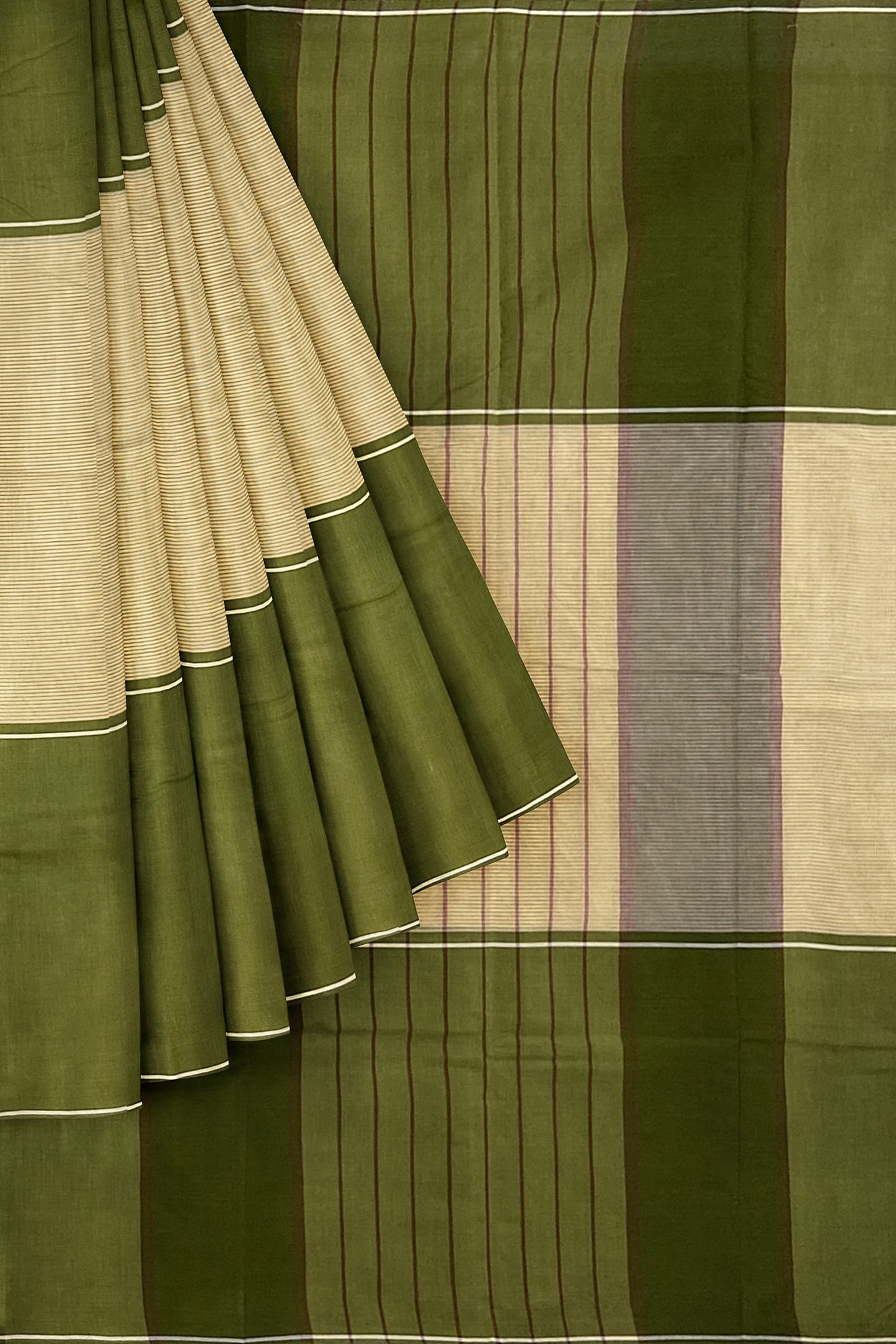SENSAN Women’s Kanchi Cotton Saree with Blouse Piece [SKU:750]