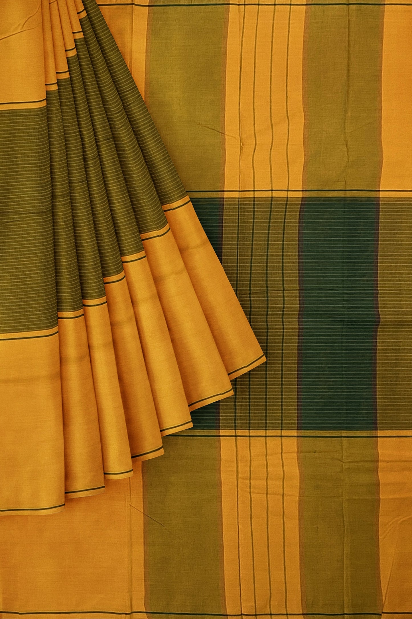 SENSAN Women’s Kanchi Cotton Saree with Blouse Piece [SKU:750]