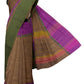 SENSAN Women’s Handloom Kanchi Cotton Saree with Blouse Piece [SKU:751]