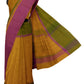 SENSAN Women’s Handloom Kanchi Cotton Saree with Blouse Piece [SKU:751]