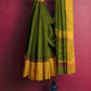 SENSAN Women’s Handloom Kanchi Cotton Saree with Blouse Piece [SKU:751]