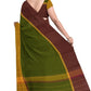 SENSAN Women’s Handloom Kanchi Cotton Saree with Blouse Piece [SKU:751]