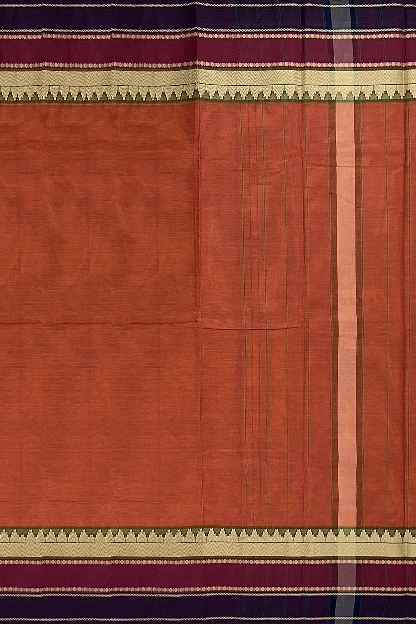 SENSAN Women’s Kanchi Cotton Saree with Blouse Piece [SKU:752]