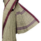 SENSAN Women’s Handloom Kanchi Cotton Saree with Blouse Piece [SKU:764]