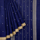 SENSAN Women’s Handloom Kanchi Cotton Saree with Blouse Piece [SKU:764]