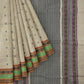 SENSAN Women’s Handloom Kanchi Cotton Saree with Blouse Piece [SKU:766]
