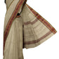 SENSAN Women’s Handloom Kanchi Cotton Saree with Blouse Piece [SKU:769]