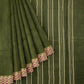 SENSAN Women’s  Kanchi Cotton Saree with Blouse Piece [SKU:773]