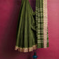 SENSAN Women’s  Kanchi Cotton Saree with Blouse Piece [SKU:773]